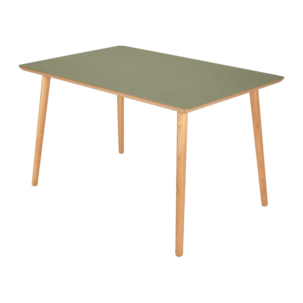 Se Specialvare: ByTika linoleum skrivebord, Olive grøn hos By Tika